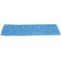 Rubbermaid Economy Microfiber Wet Pad Blue 18 in. FGQ40900BL00-EA